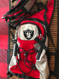 Raiders, Small backpack to carry water pouch, keeps water cool