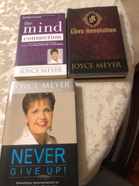 Three. Joyce Meyer Books-Clayton Park