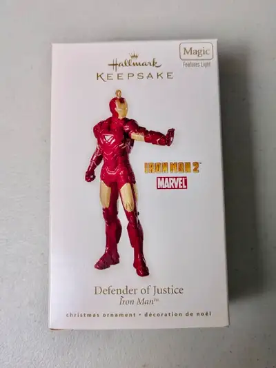 Hallmark Keepsake Iron Man 2 Defender of Justice Magic Ornament, View more