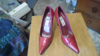 ruby red  High heel shoes