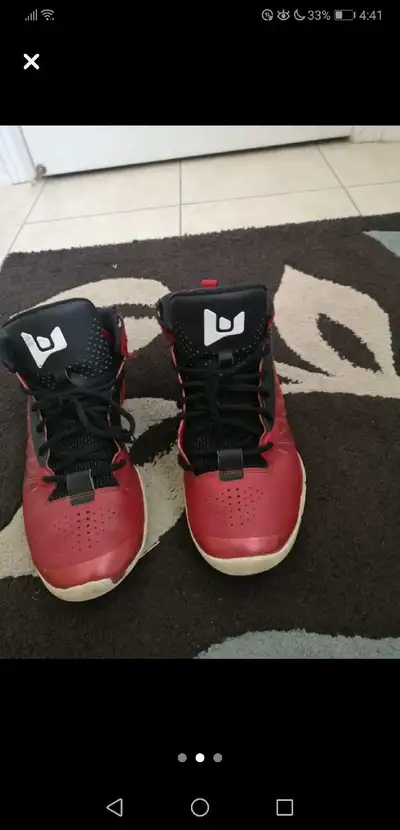 Air Jordan Lunarlon – Red & Black – Size 10.5 – Good Condition, View more