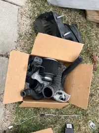 Selling Evo X headlights and OEM intake parts 
