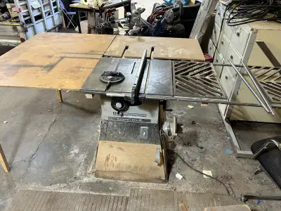 Table Saw with Extention, View more