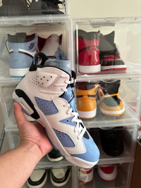 Jordan 6 unc size 9 ds