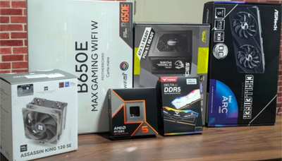 Custom Gaming/Productivity PC - Ryzen 5 9600X, Arc A580, 16GB, View more