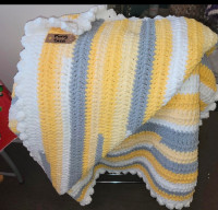 King Size Crochet Blanket (New)