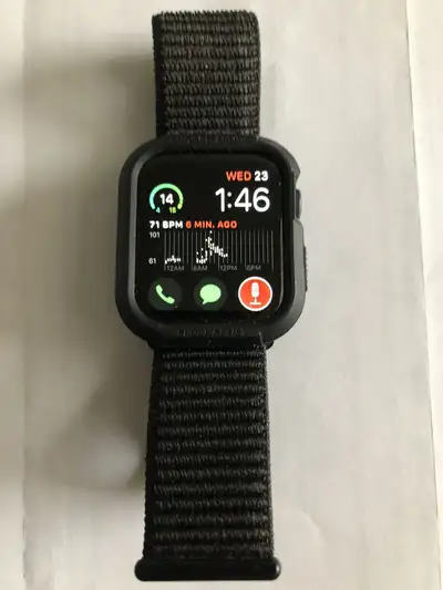 Non-cellular. Used 44mm Apple Watch 5 in very good physical and working condition. Serial Number: G9...