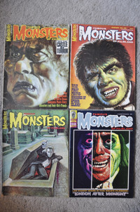 Famous Monsters of Filmland Magazines 1965 to 1979