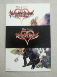 Kingdom Hearts 365/2 Days Postcard Set of 4 Preorder Bonus