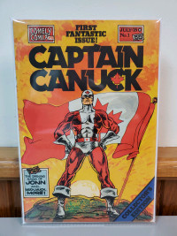 Captain Canuck 1 mid high grade comic check picture 