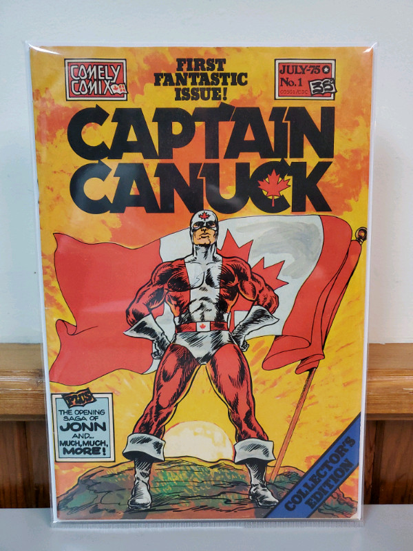 Captain Canuck 1 mid high grade comic check picture  in Comics & Graphic Novels in St. Catharines