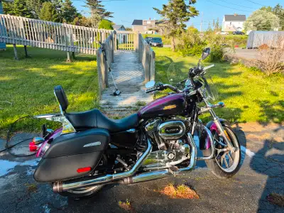 2016 HD Sportster XL1200 Super Low Touring in very good shape. 1200 cc means lots of power, but not...