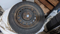 4 Winter tires on rims - 195 65 15