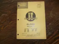 Oliver 1800, 1850, 1900, 1950 Tractor IT shop Manual # O-18