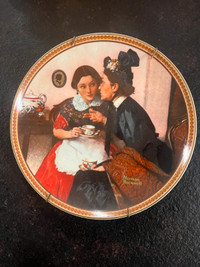 "Gossiping in the Alcove" Collector Plate