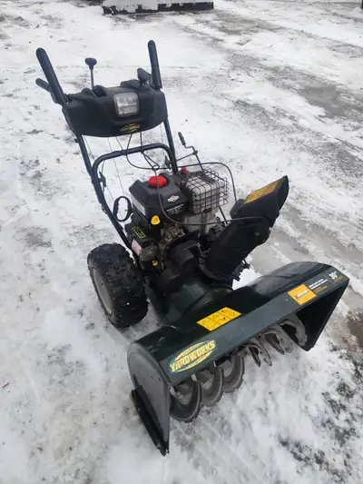 Yardworks 30” 1450 snowblower , View more