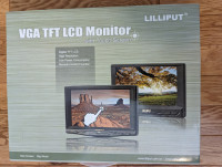 Lilliput 669GL-70NP/C/T-HB-RV 7" HDMI, DVI, VGA TFT Touch Screen