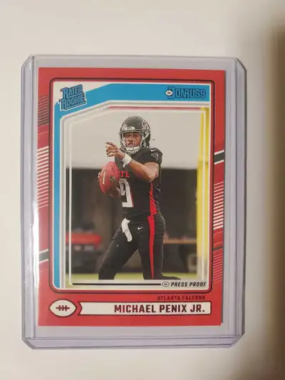 2024 donruss football Press proof