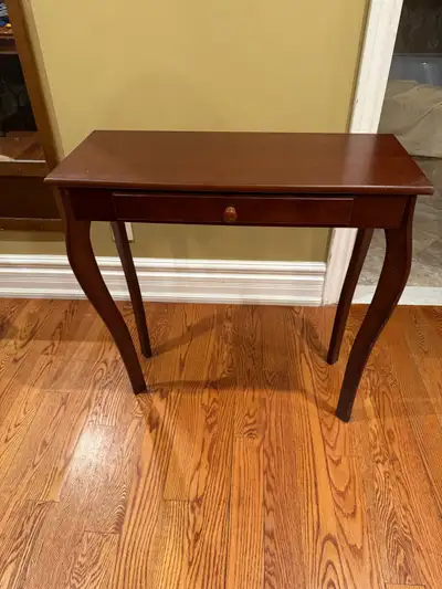 Wooden Console Table with Drawer, View more