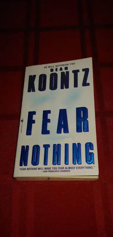 1998, FEAR NOTHING BY DEAN KOONTZ!!!, View more