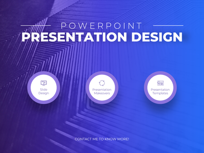 PowerPoint Presentation Designer – Pitches, Sales, and More, View more