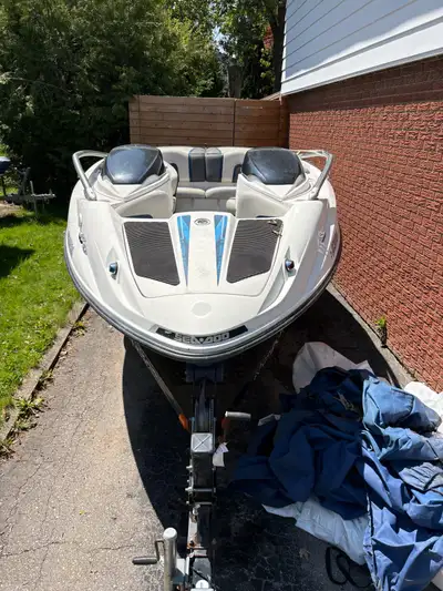 2004 speedster 200 seadoo boat, View more