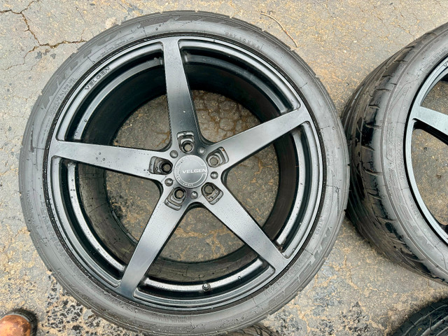 Mustang Gt Tire and Rim Package - Velgen / Nitto in Tires & Rims in Yarmouth - Image 3