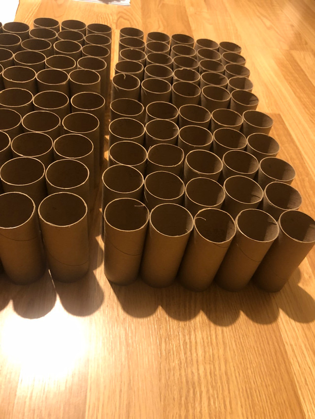 100, 200,  300 or more Empty Toilet Paper Rolls For Crafts, Etc in Hobbies & Crafts in City of Toronto - Image 3