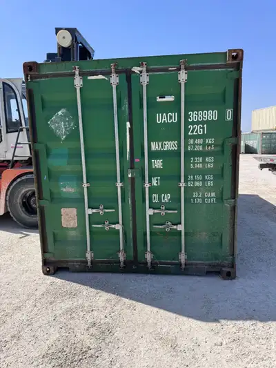 Shipping container available for pickup in SASKATOON. *20STD CW only at $3,040+TAX *20STD ONE TRIPPE...