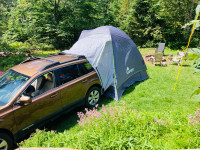 Kit camping pour VUS (tente et accessoires)