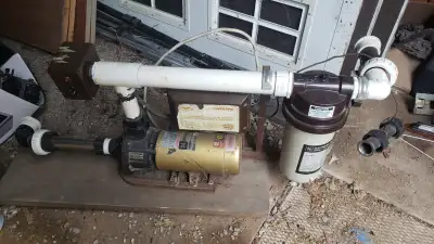 Have a hottub pump and filter heating element. It circulated the water fine but did not run long eno...