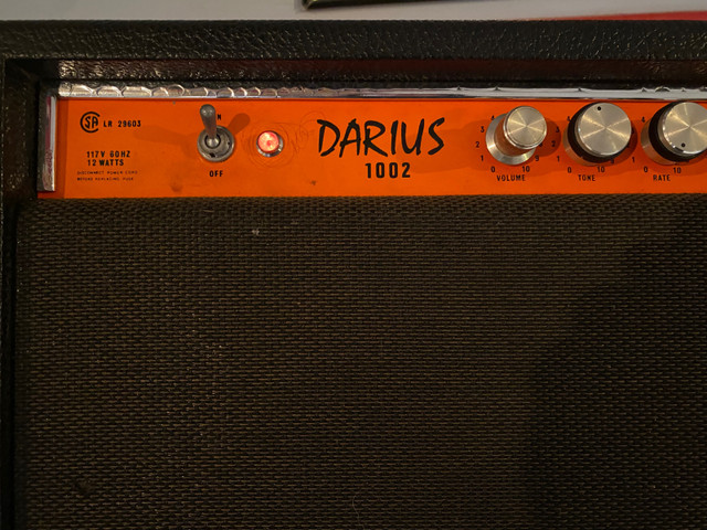 AHED DARIUS 1002 Vintage Canadian made Amp 70s in Amps & Pedals in Renfrew