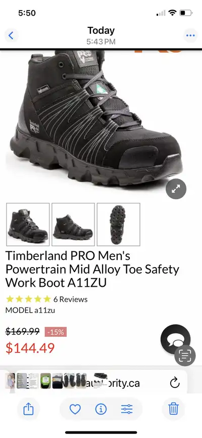 Timberland Men’s Work Boots, View more