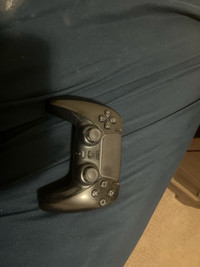Black PS5 controller