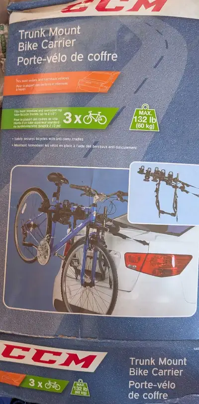 CCM Trunk Mounted Bike Rack, View more
