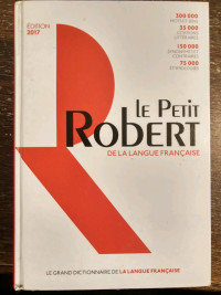 Le Petit Robert - Edition 2017