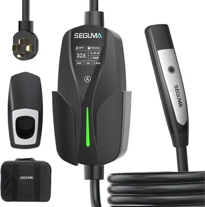 Level 2 EV Charger for Tesla, 32Amp 240V 7.68kW NACS EV Chargers, View more