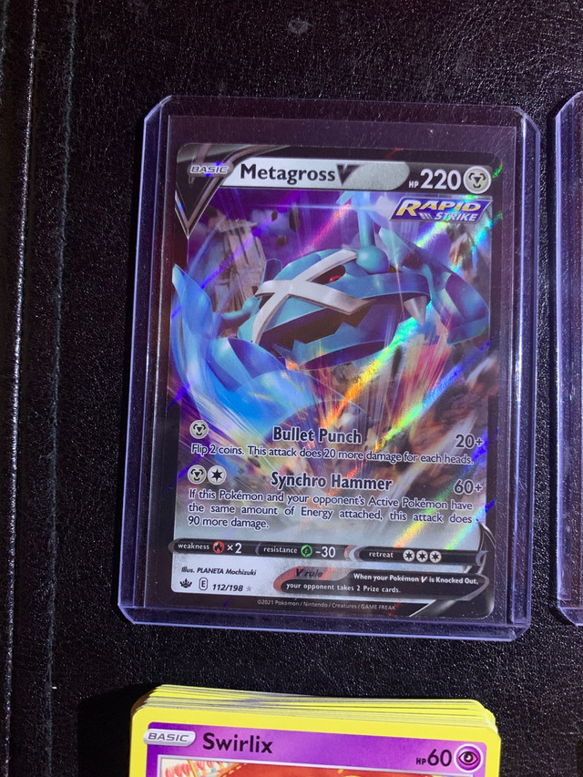 Pokémon vmax slowking ultra rare from chilling reign    in Arts & Collectibles in St. Albert - Image 2
