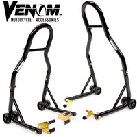 Motorcycle Lift Stand - Front Wheel & Rear Wheel Spool Stand
