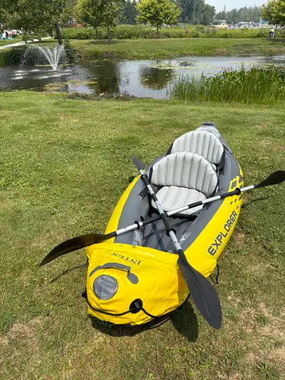 Used twice. In great condition with all parts. No leaks, no damage. Changed mind and purchased a sta...