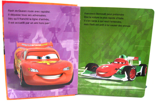 ENSEMBLE DE JEUX DISNEY/PIXAR LES BAGNOLES c.2012 CARS PLAY SET dans Art et objets de collection  à Ouest de l’Île - Image 2