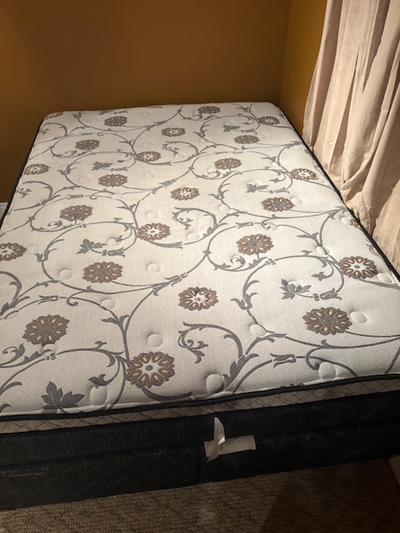 Double Bed Mattress Euro top & BoxSpring Adjustable Heavy Duty M, View more