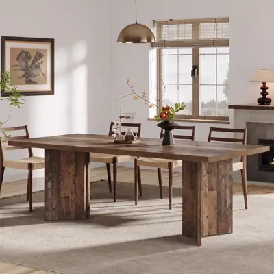 Rustic Wood Dining Table, View more