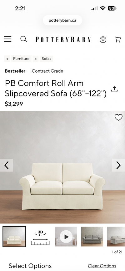 Luxury down blend loveseats, View more