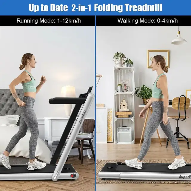 2 in 1 Electric Folding Treadmill  in Exercise Equipment in Cambridge - Image 3