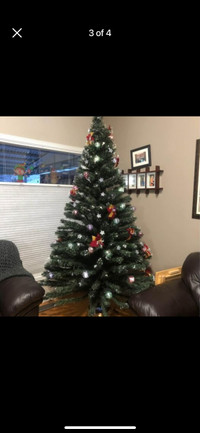 Fiber optic Christmas tree 