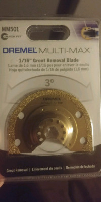 DREMEL MULTI-MAX
1/16" Grout Removal Blade