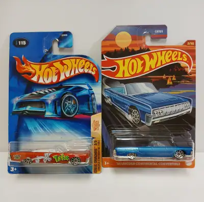 '64 Lincoln Continental Convertible. 2004 & 2021 Hot Wheels, View more