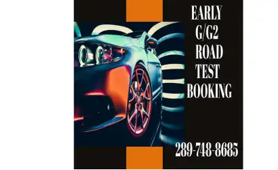 EARLY ROAD TEST BOOKING OF G2,G, DRIVING CLASSES, View more