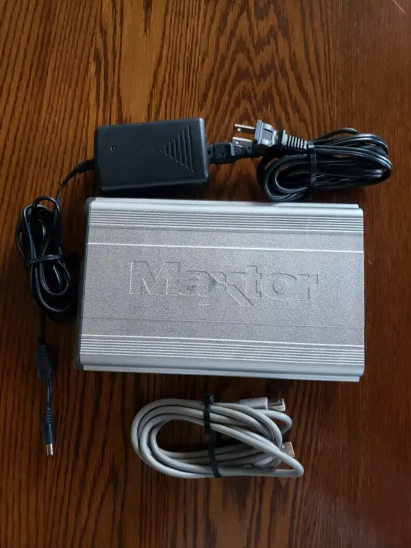 Maxtor One Touch II 200GB External USB Drive for Mac or PC
